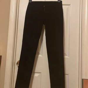 Blue velvet pant size 0